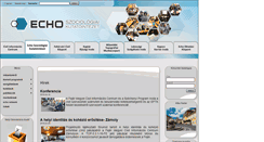 Desktop Screenshot of echosurvey.hu